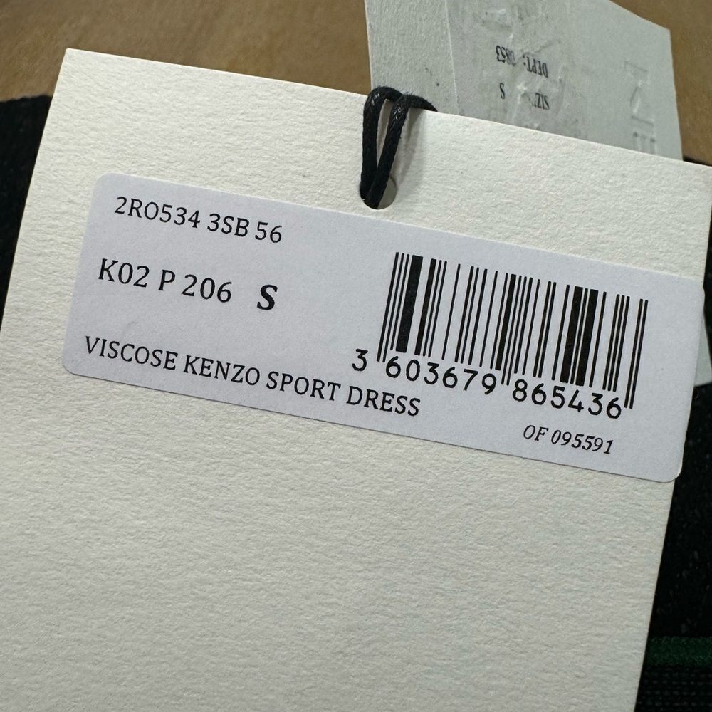 KENZO Rib Knit Dress Small - Picture 7 of 11